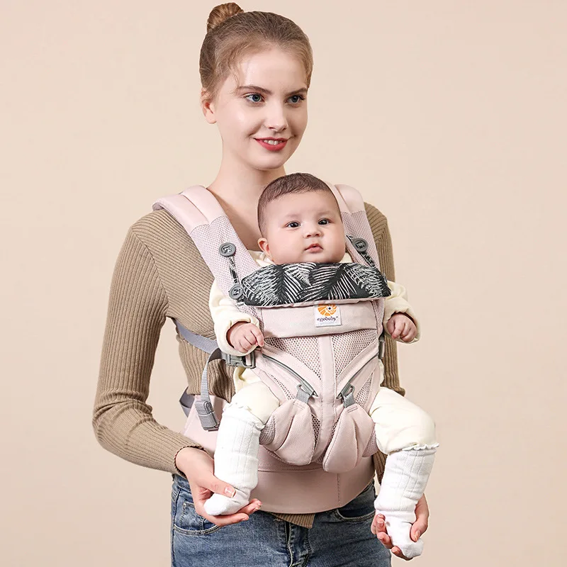 Ergobaby 360-Omni Draagzak Katoen Ademend Ergonomische Rugzakken Houder Schouder Taille Riem Sling Bretels