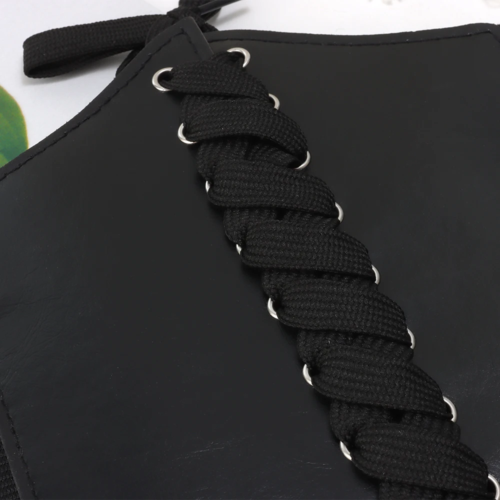 Cinto elástico largo preto para mulheres, cinto decorativo elegante, design simples de velcro, cinto de combinação, 1pc