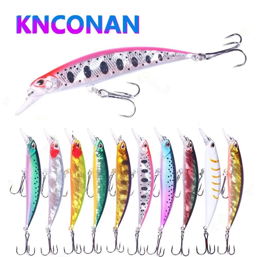 

9cm 13g Mini Sinking Minnow Fishing Lures Artificial Hard Bait Crankbait for Freshwater Bass Jerkbait Plastic Swimbait Equipment