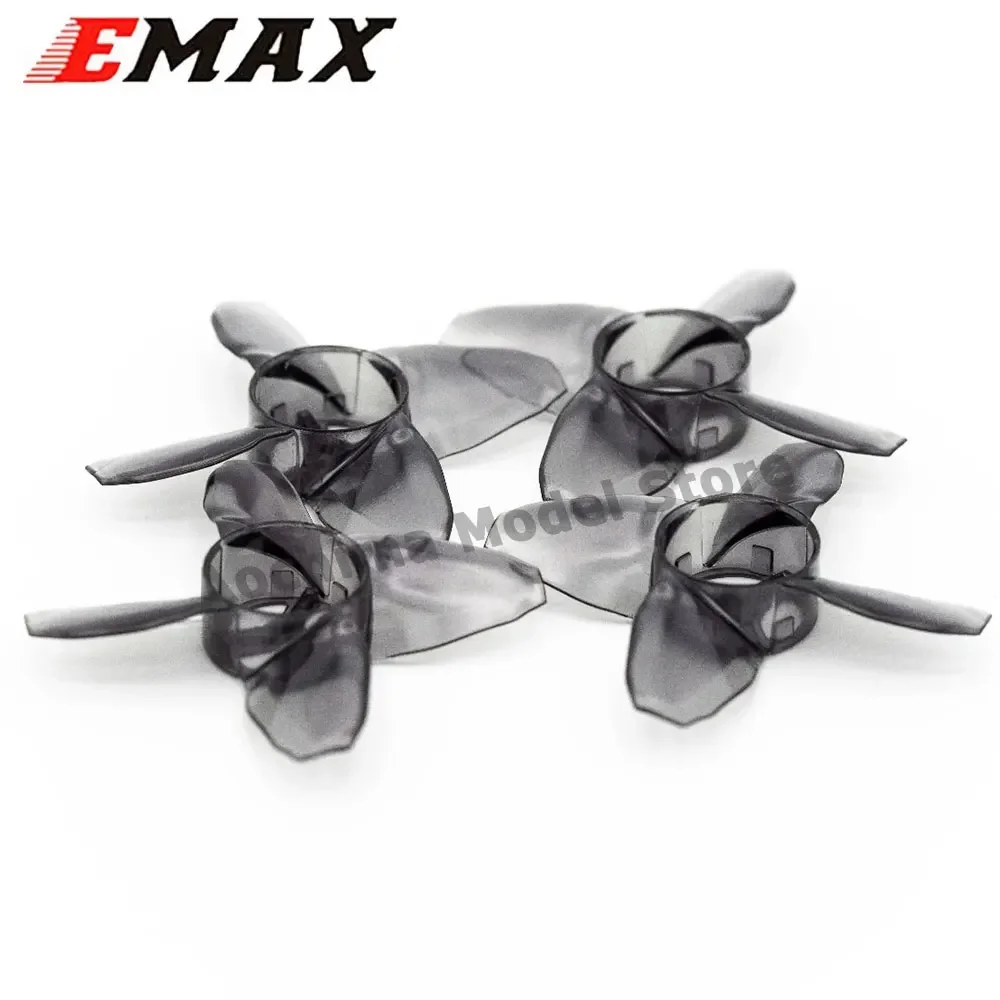 4 paia EMAX Avan Tinyhawk TH turtemode elica 4CW + 4CCW 4-Paddle 40mm puntelli per Indoor Flying 08025 Motor