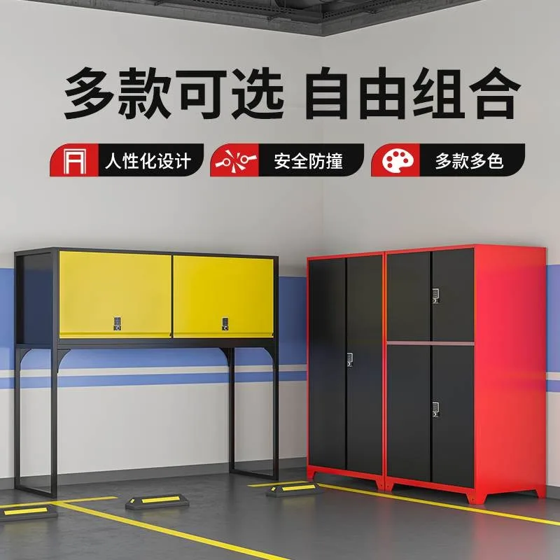 Garage lockers, underground parking storage cabinets