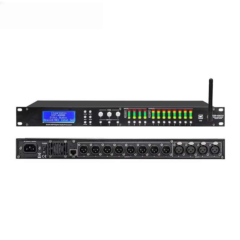

DSP-4800A DriveRack With WIFI/DSP 4-in-8-out Digital Metal Processor For Loudspeaker Line Array Control System