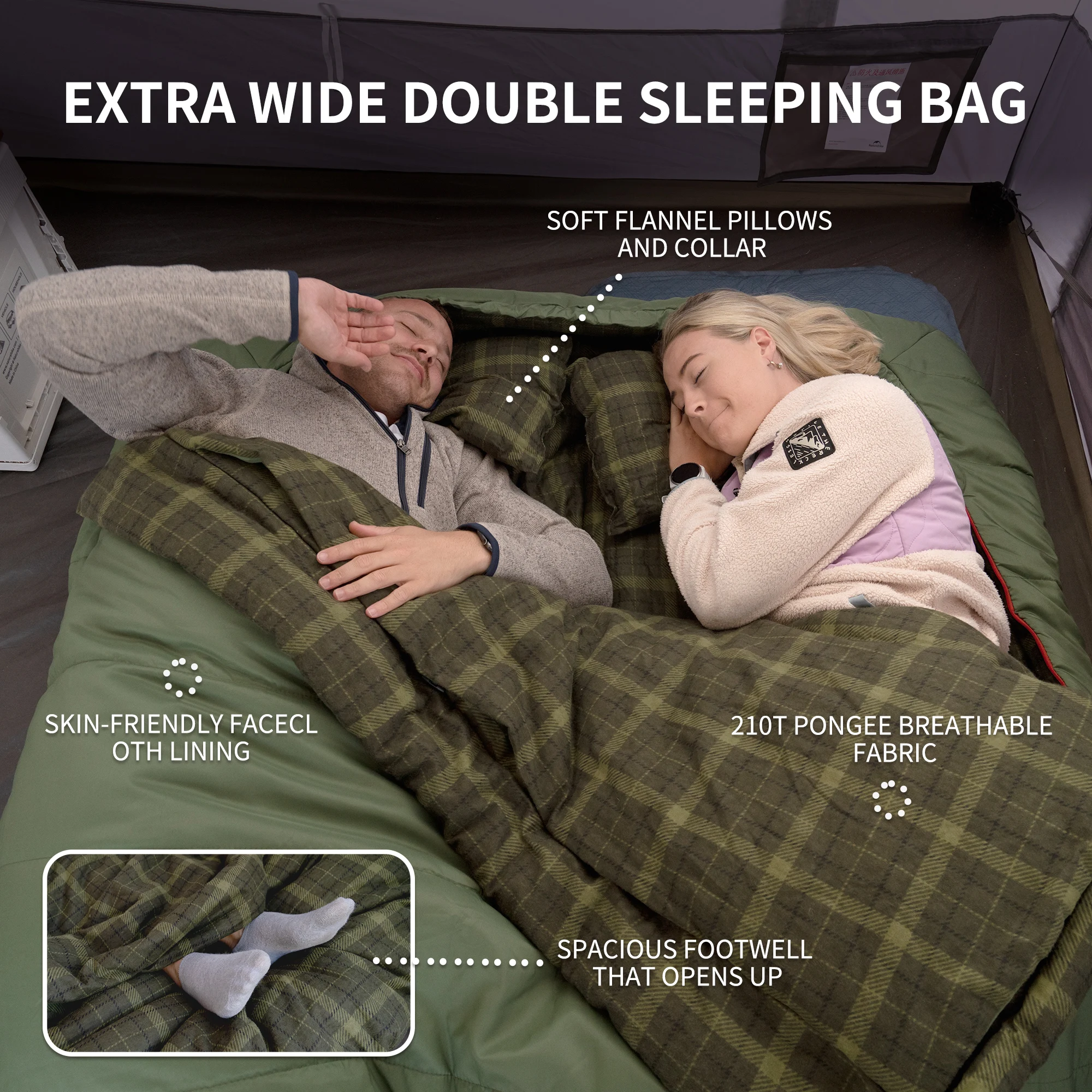 Naturehike Ekstra Geniş Çift K - Ultralight Sleeping Bag incelemesi ve fiyatı