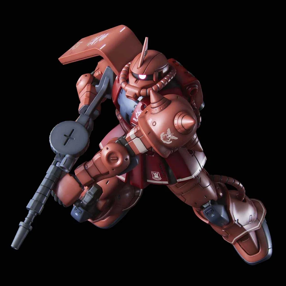 [متوفر] بانداي HG Gundam The Origin MS-06S Zaku II (إصدار المذنب الأحمر.) 1/144 مقياس الجمعية عمل نموذج لجسم عدة اللعب