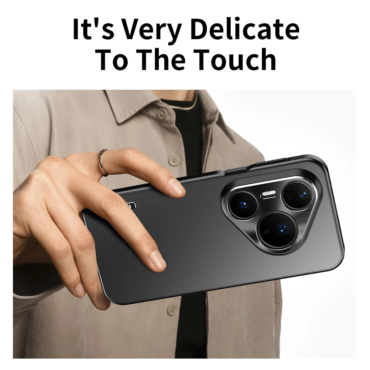 화웨이 푸라 80 70, 푸라 80 70 Pro, 푸라 80 70 울트라 폰 케이스 (렌즈 보호 기능, PC 후면 패널, 무광택 마감 업그레이드)