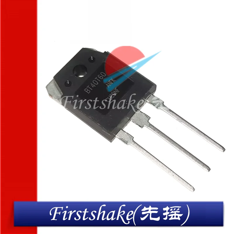 10Pcs BT40T60ANF New Original BT40T60  BT40T60ANFK TO-247 IGBT Pipe Welder Usually 40V/600V