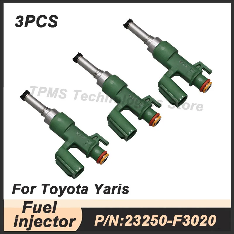

3 шт. 23250-F3020 топливная форсунка для Toyota YARIS P21 1.5 HYBRID 2021