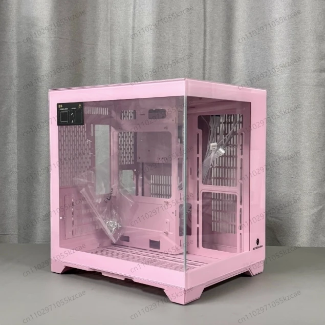 

Seaview Room PC Chassis for MATX Motherboard, 240mm Water Cooling Support, Secondary Customization Ready