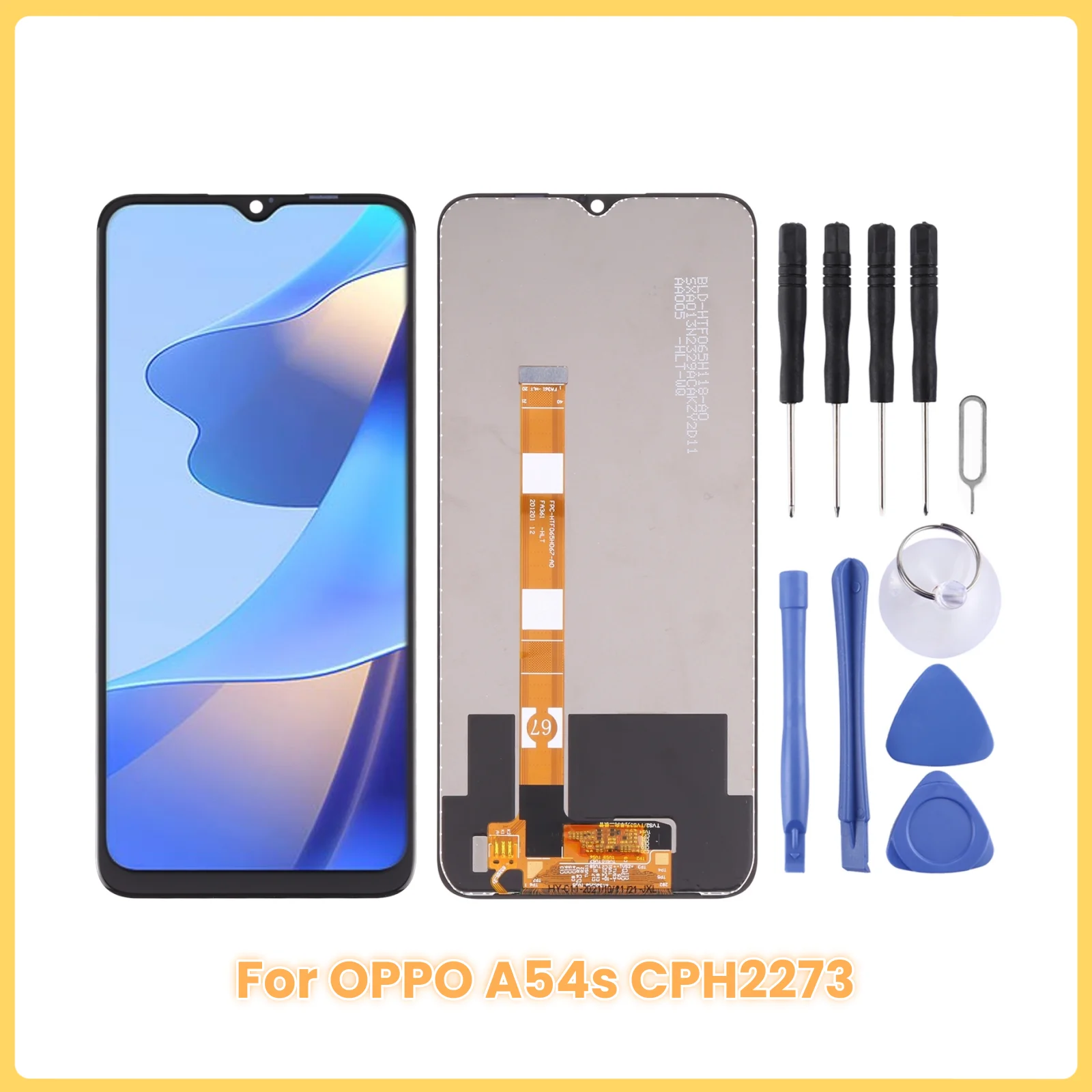 LCD Screen for OPPO A54s CPH2273 with Digitizer Full Assembly Phone Display Repair Spare Part