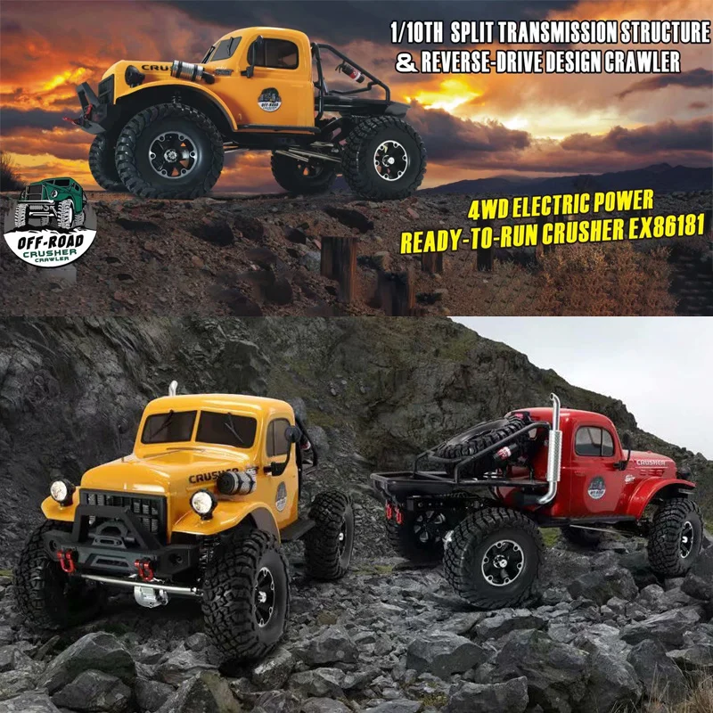 1 is better than 10RGT ruitai EX86181 electric remote control four-wheel drive short card high-speed toy cross-country model car