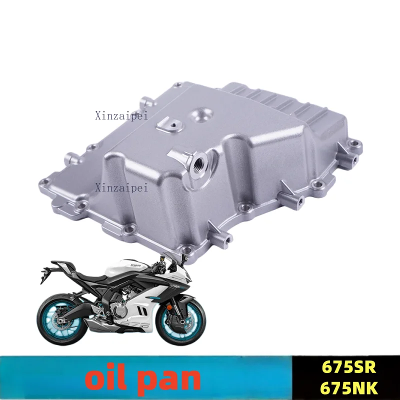 For CFMOTO 675SR 675NK Oil Pan Engine Oil Case Base  675 SR/NK Oil Drain Screw Gasket CF650-10-11 Motorcycle Parts Accessories
