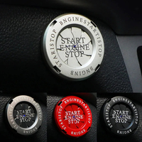 Car Motocycle Ignition Switch Protection Caps Car Engine Ignition Start Stop Button Cover Car Interior DecoratIon Accessories