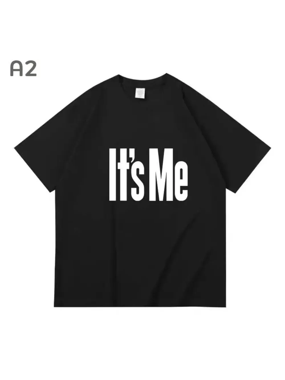 It's ME Letter Printed Women Personalized Short Sleeved New Fashion Casual  Round Neck T-shirt Minimalist Style Classic Design