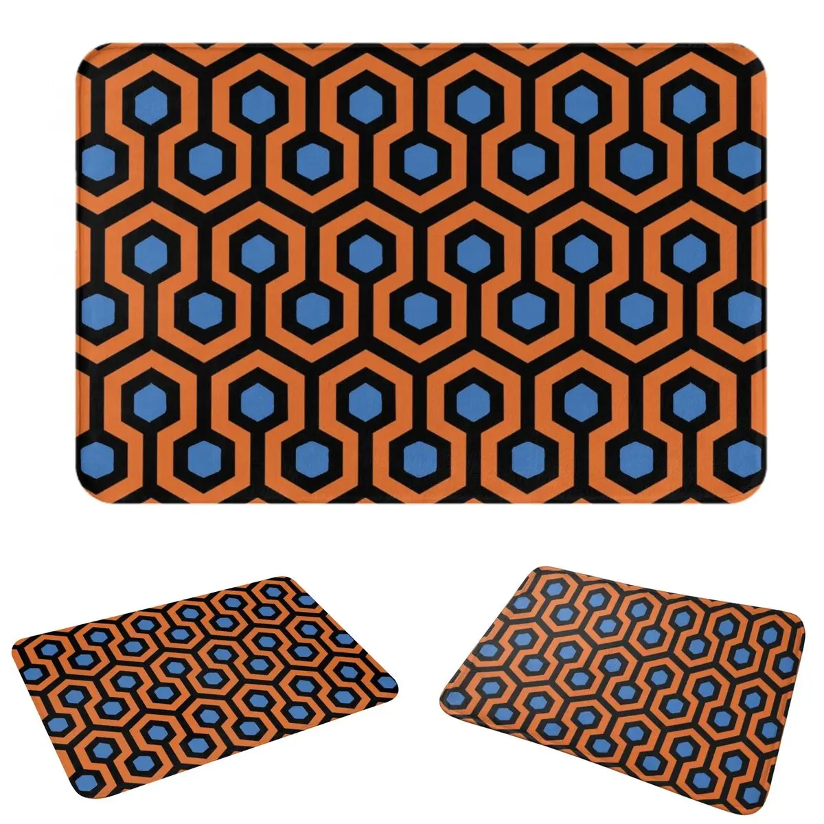 Overlook Hotel Carpet From The Shining PurpleGreen Non-slip Doormat Floor Mat Durable Carpet Rug for Kitchen Entrance Home