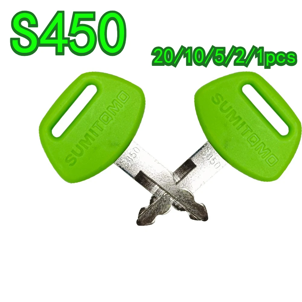20/10/5/2/1pcs New Heavy Equipment Ignition Keys Fits Case S450 Linkbelt JCB Sumitomo Excavator
