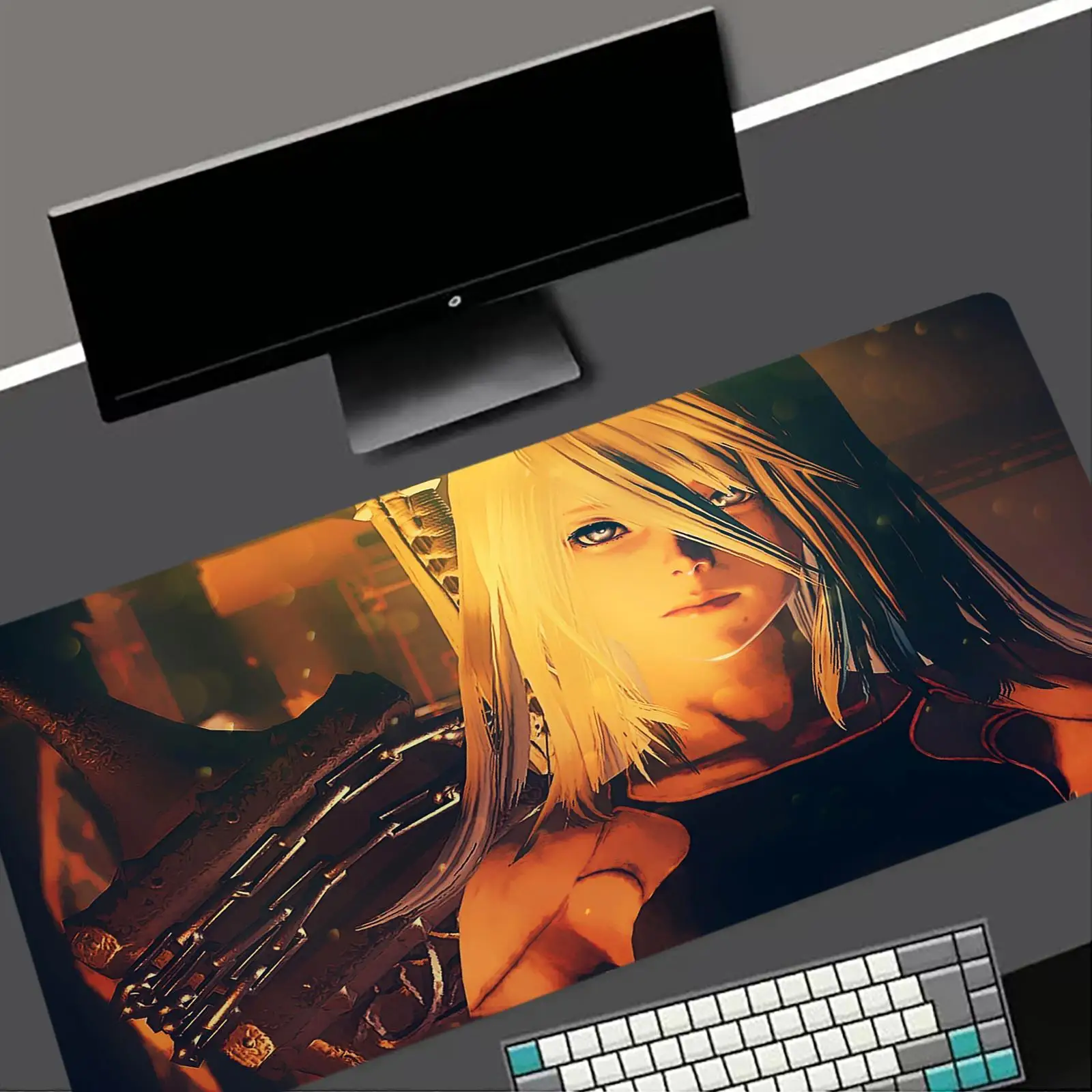 NieR Automata  New Computer Home Mousepad XXL Desk Mats Natural Rubber Office Anti Slip Gaming Accessories pad