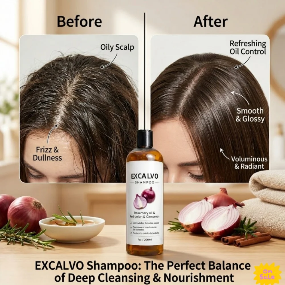 Nourishing Hair Shampoo 200ml | Deep Cleanse Anti-Dandruff Scalp Treatment | Repair Damaged Hair & Smooth Frizz Hair Care view 3