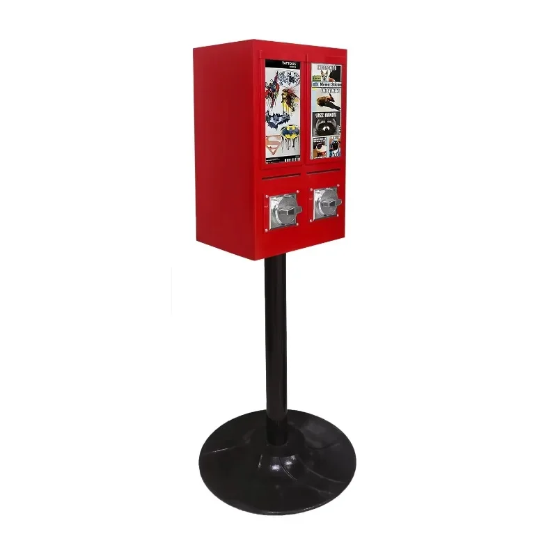 factory direct double head Tattoo sticker vending machine toy card vending machine for Small business