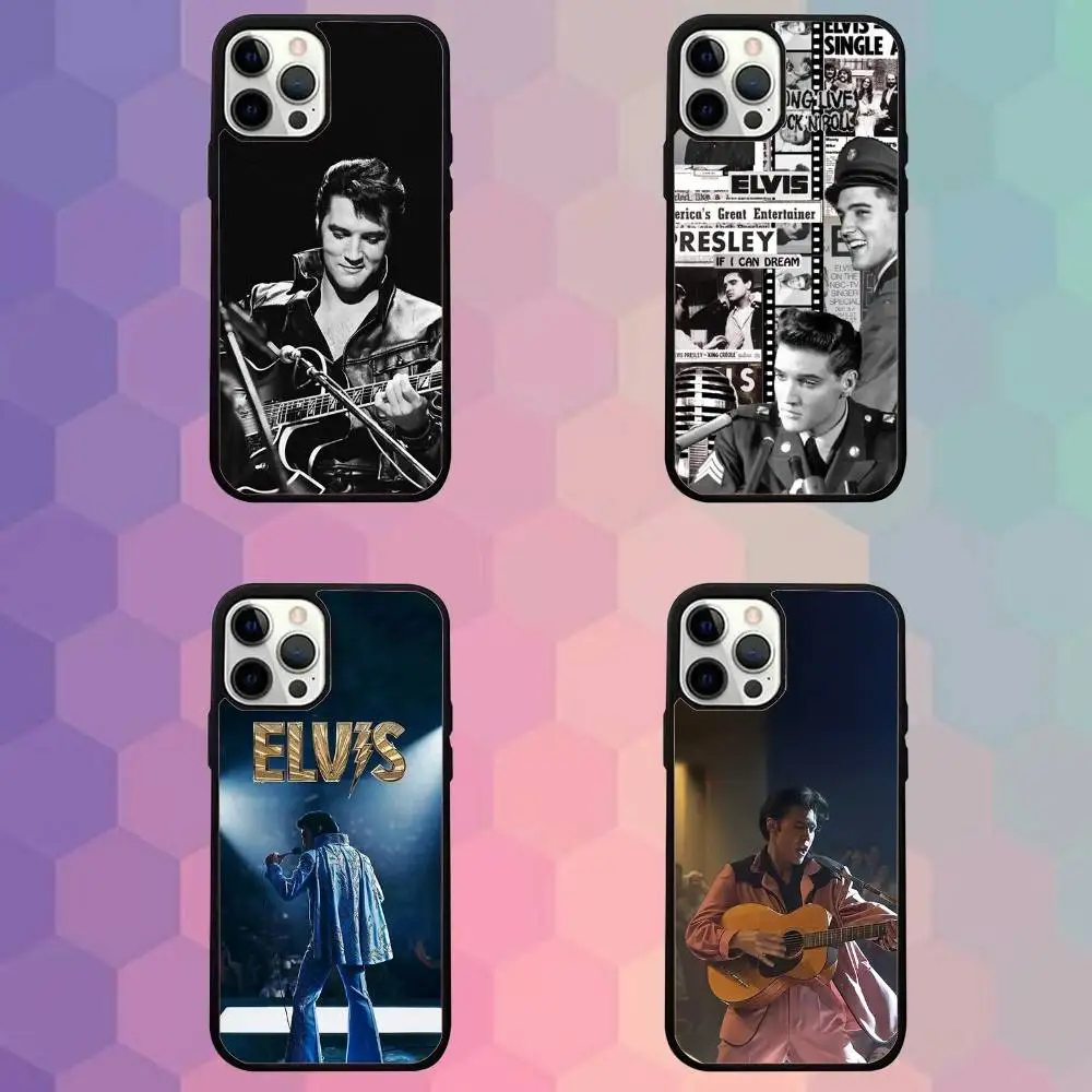 

E-Elvis Singer P-Presley-ys Phone Case For iPhone 16e,16,15,14,13,12,11,Plus,Pro,Max,Mini Magsafe Magnetic Wireless Charging