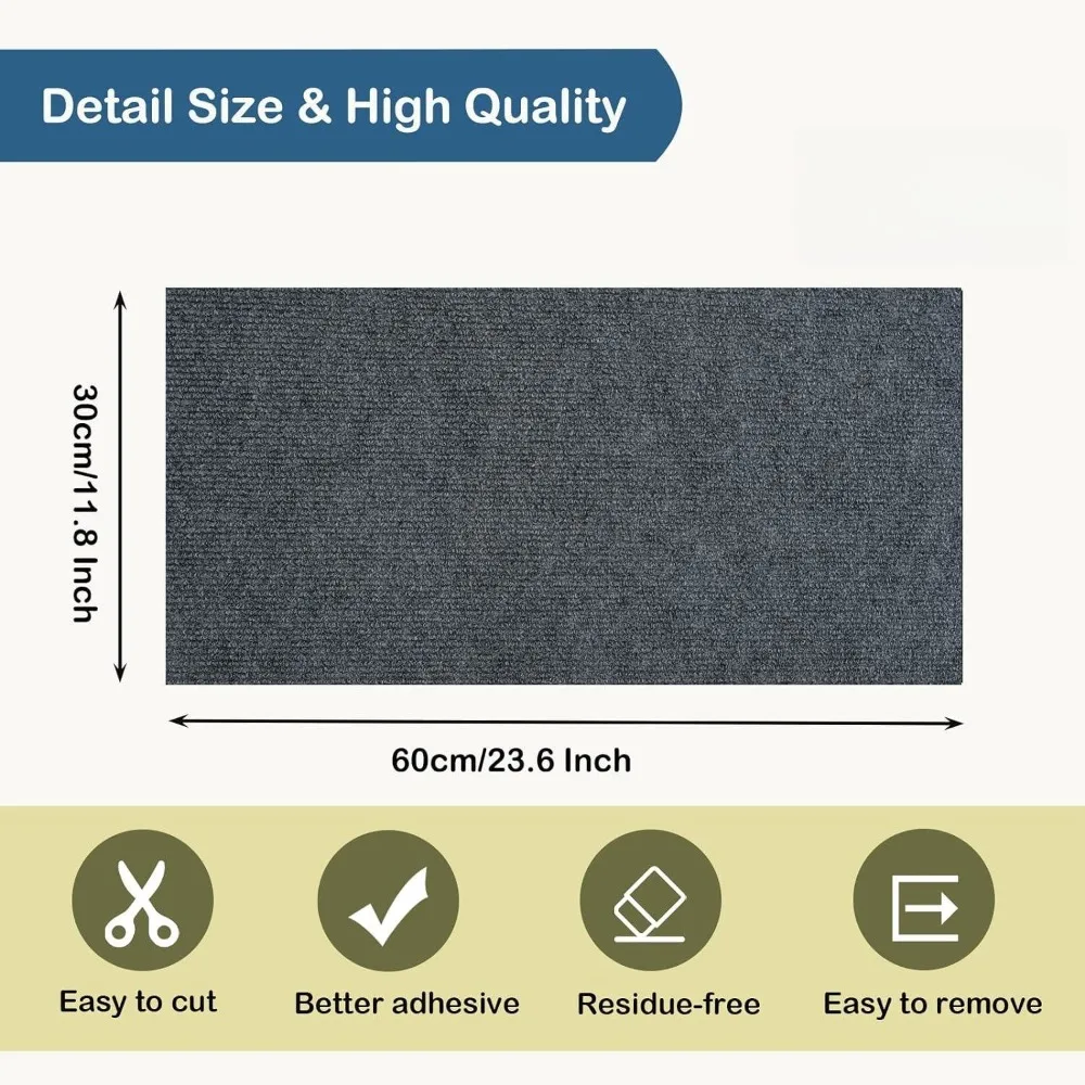 Self-adhesive Cat Scratching Mat Board Recyclable Sofa Furniture Protector Cat Scratching Board Claw Care Trimmable