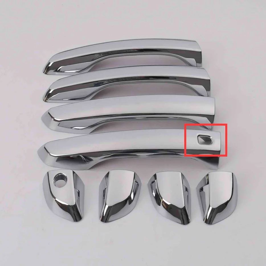 For Changan Eado Plus 2020 2021  2022 2023 Accessories Car Door Pull Doorknob Handle Bowl Cap Decoration Cover Trim