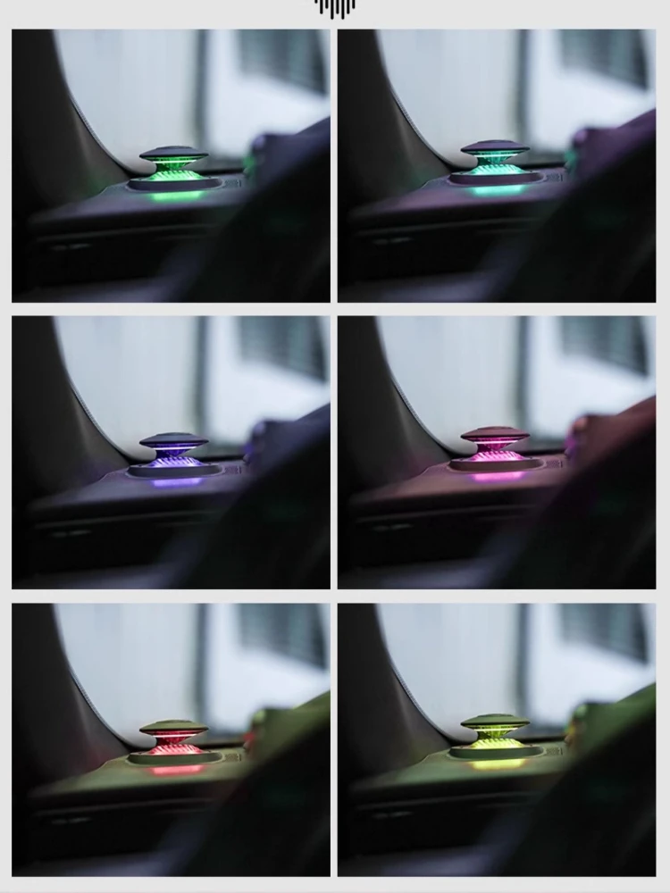 مكبر صوت كهربائي لرفع الصوت ، أداة معلقة ، ثلاثة أضعاف ، تحكم في التطبيق ، ليد ، 64 لونًا ، مناسب لـ Lexus ES-من من من من نوع RX #4