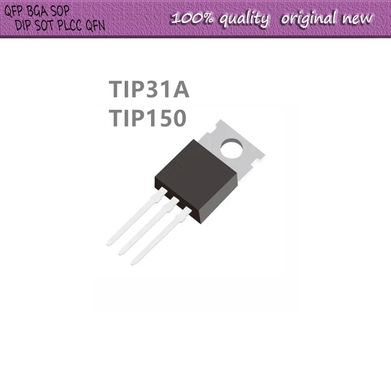 10Pcs/Lot TIP31A TIP31 TIP150 TO-220