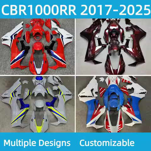 For Honda CBR1000RR 2017 2018 2019-2025 Fairings Motorcycle CBR 1000RR 17-25 ABS Painted Fairing Kit Injection Molding Fit