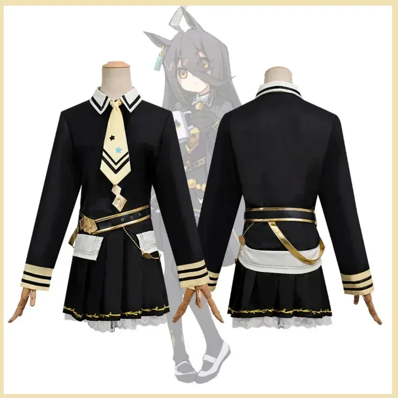 

New Halloween Cosplay Uma Musume Pretty Derby Manhattan Cafe Cosplay Fantasia Costume Disguise for Women Dress Uniform Outfits H