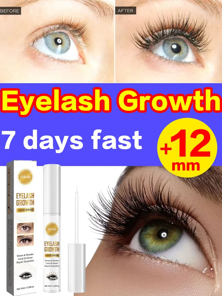 

7 Days Fast Eyelash Growth Serum Natural Curl Slender Thick Eyelash Growth Solution Eyelash Lift Lengthening Cosmetics