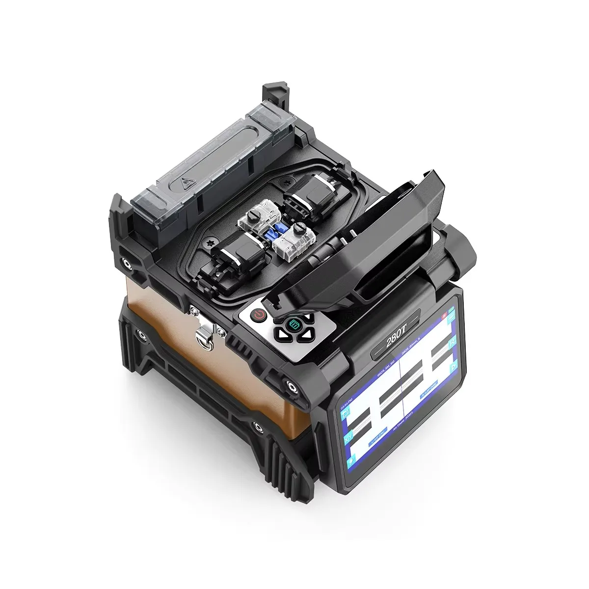 Fusion Splicer KL280T 18s Splicing 25s Heating Automatic Fusion Welding Machine FTTH Fiber Optic Fusion Splicer