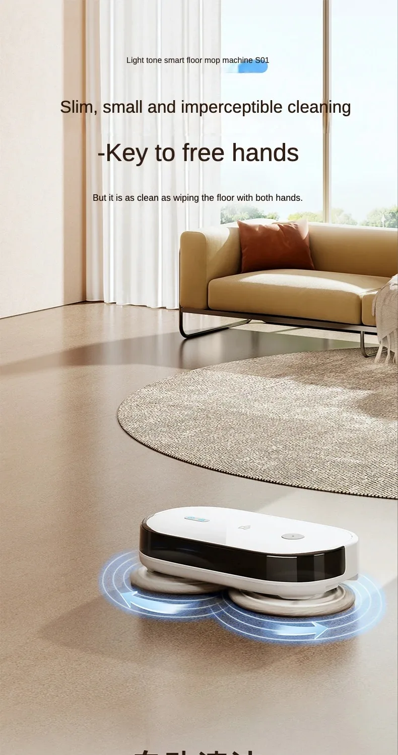 new Smart Mopping Robot Sweeping Robot Household Full Automatic Mopping Washing Dedusting Clean Mop Machine Robot Cleaner