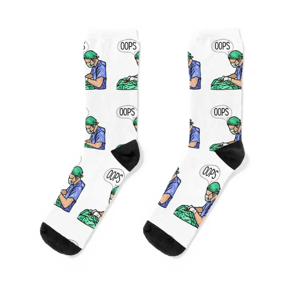 Swearing surgeon Socks japanese fashion funny sock Socks Male Women's