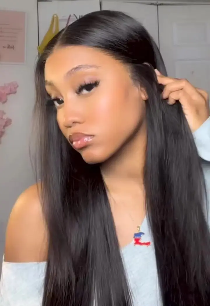 Straight Lace Front Wigs Brazilian Wigs 13x6 13x4 HD Lace Frontal Pre Plucked Natural Hairline Soft Breathable 5x5 Glueless HD Transparent Lace Frontal Human Hair 40 Inch Wigs for Women