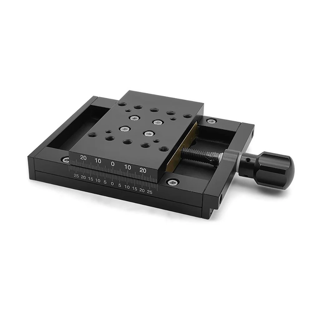100MM High Precision Dovetail Sliding Stage – X-Axis Manual Translation Worktable