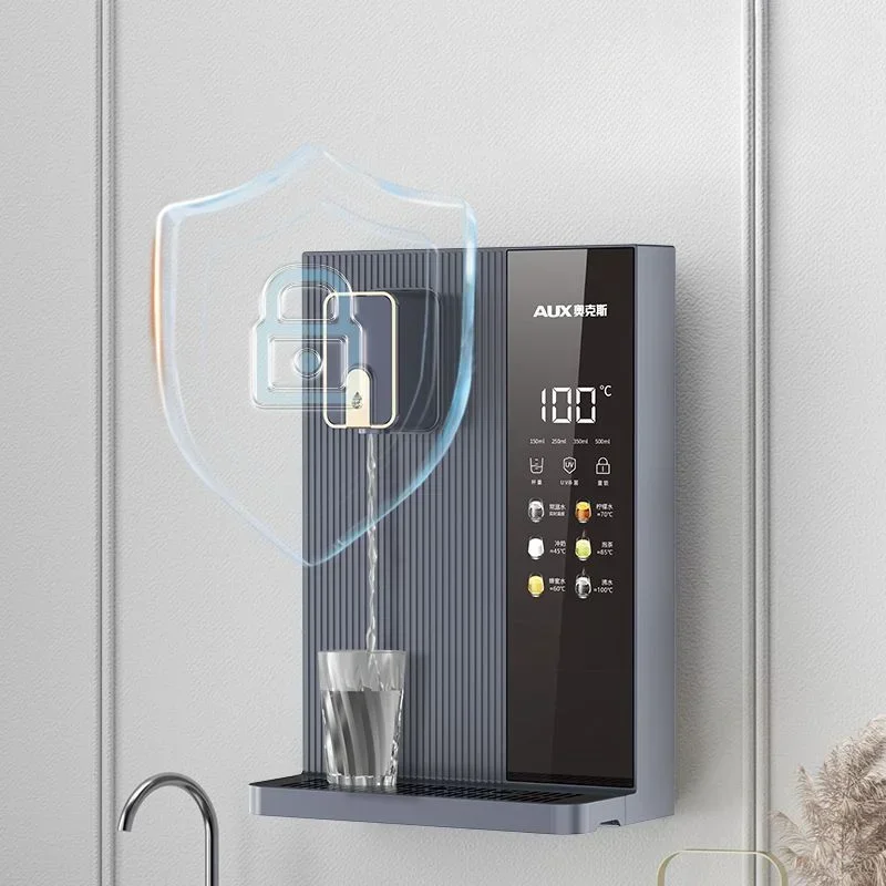 Pipeline machine speed hot water dispenser home wall-mounted ultra-thin tankless multifunctional office water boiler