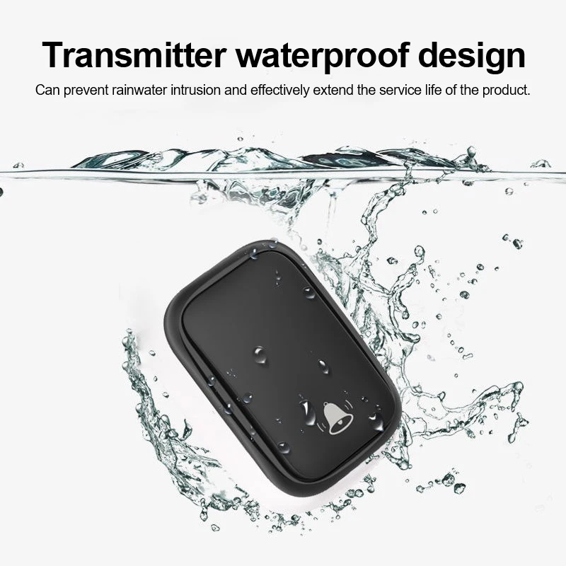 Wireless Doorbell Waterproof Welcome Chime Home Door Bell Self-Powered 150M Wireless Distance 60 Songs Smart Doorbell US EU Plug