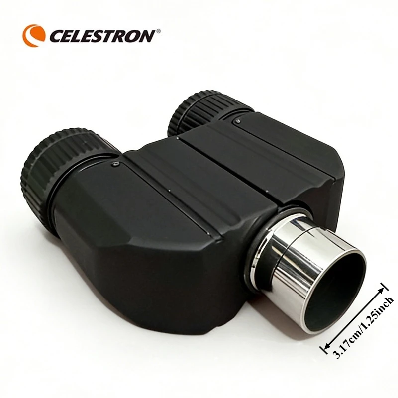 Celestron Binoviewer Kit with Dual 25mm Plossl Eyepieces 1.85X 3X Lens for Moon Planet Observation