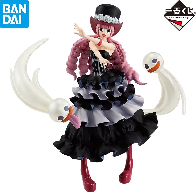 In Stock Bandai One Piece Ichiban Kuji Memories of Heroines Perona Figure Anime Action Model Collectible Toys Gift