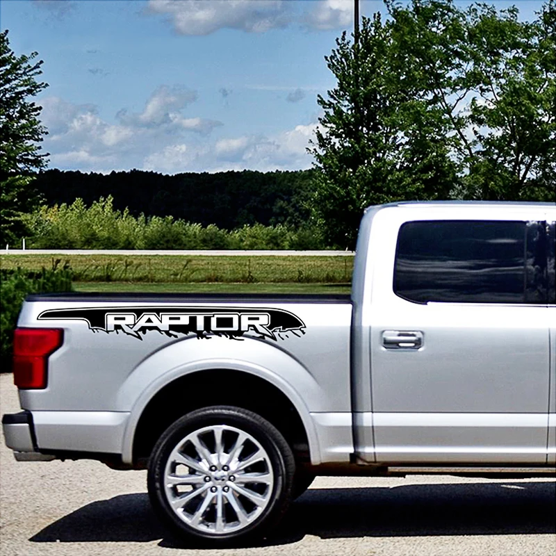 Car Sticker For Ford Raptor F150 F250 F350 F450 F550 F650 F750 Auto Door Waistline Side Stripe DIY Decal Car Tuning Accessories