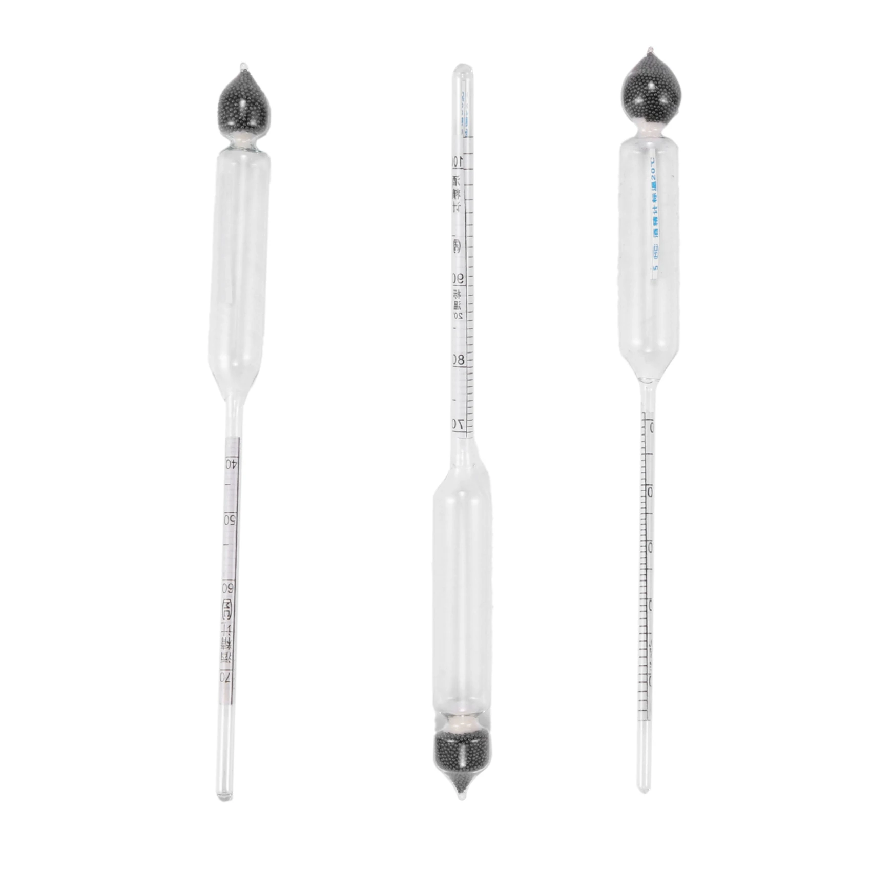 Alcoholmeter Alcoholmeter alcoholdetector alcoholmeetinstrument alcoholtester wijn Hydrometer bar Set met thermometer