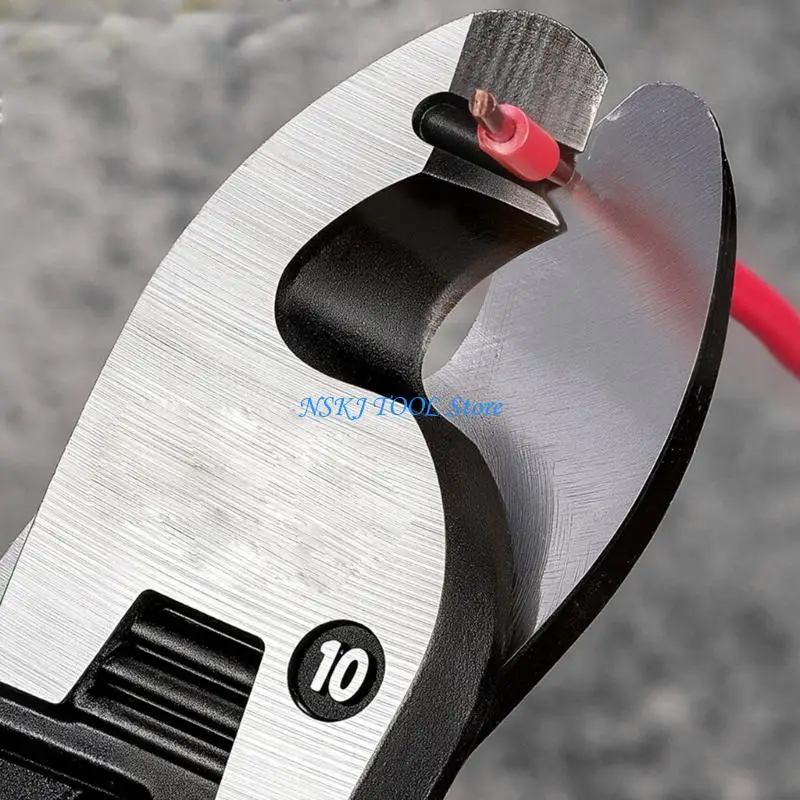 L8RC Ergonomic Anti Vibrations Wire Cutting Tool Fit For Thick Cables Quiet Operation