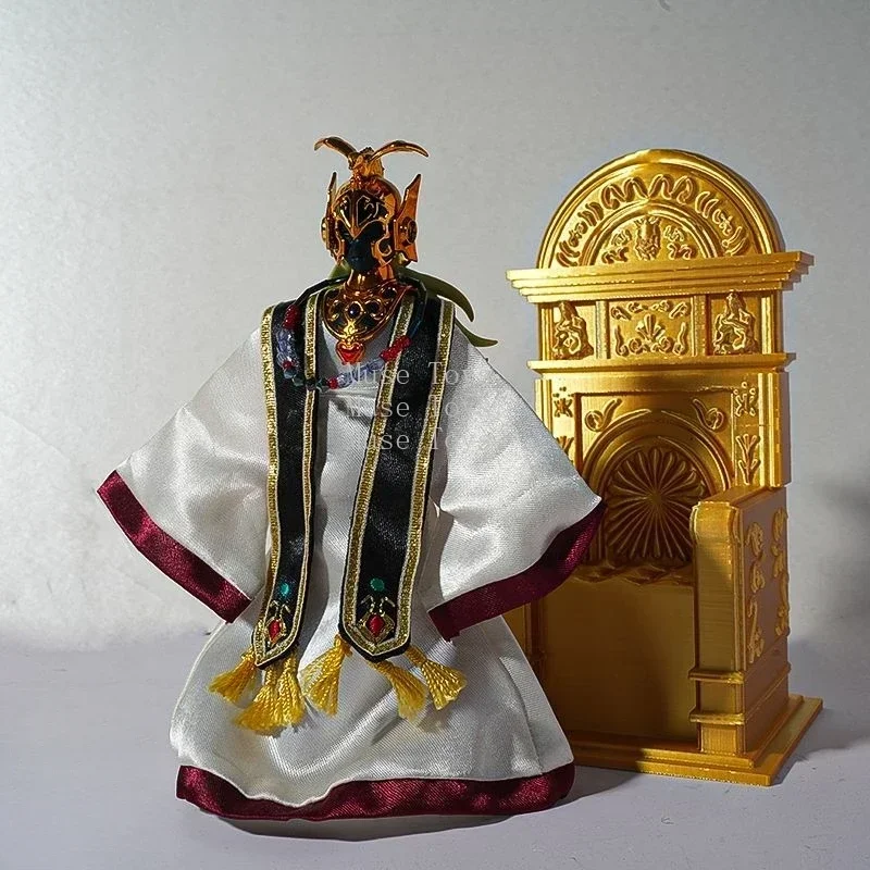 

В наличии Saint Seiya Myth Cloth Papal/Hades/Poseidon/Hiluda Трон Жесткий пластик Фигурка Модель Игрушки