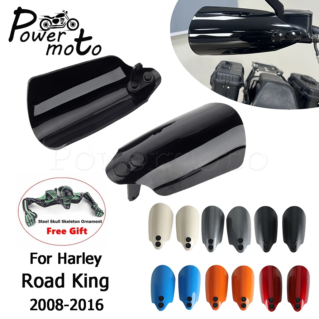 Motorcycle Handguard Protector For Harley Road King CVO SE FLHR FLHRC FLHRSE Touring Hand Guards Handle Shield Deflector 2008-16