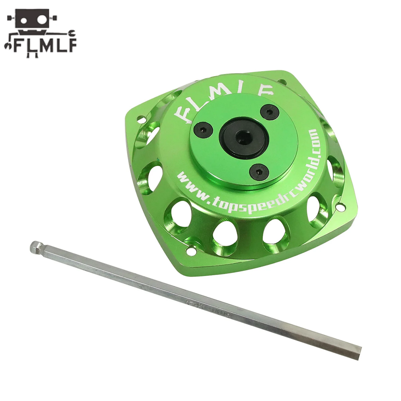 FLMLF 23CC-58CC Motor Metalen Roto Starter of Vliegwiel Kit voor 1/5 Rc Auto Hpi Rofun Km Rovan Baja Losi FG DBXL GoPed Redcat Onderdelen