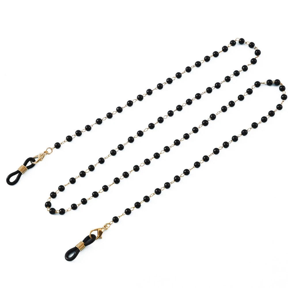 Modische Brillenkette mit Perlen und Blumen, Brillenband zum Aufhängen, Anti-Verlust-Brillenband, Maskenband, Damen-Sonnenbrillen-Kette – Detail 3
