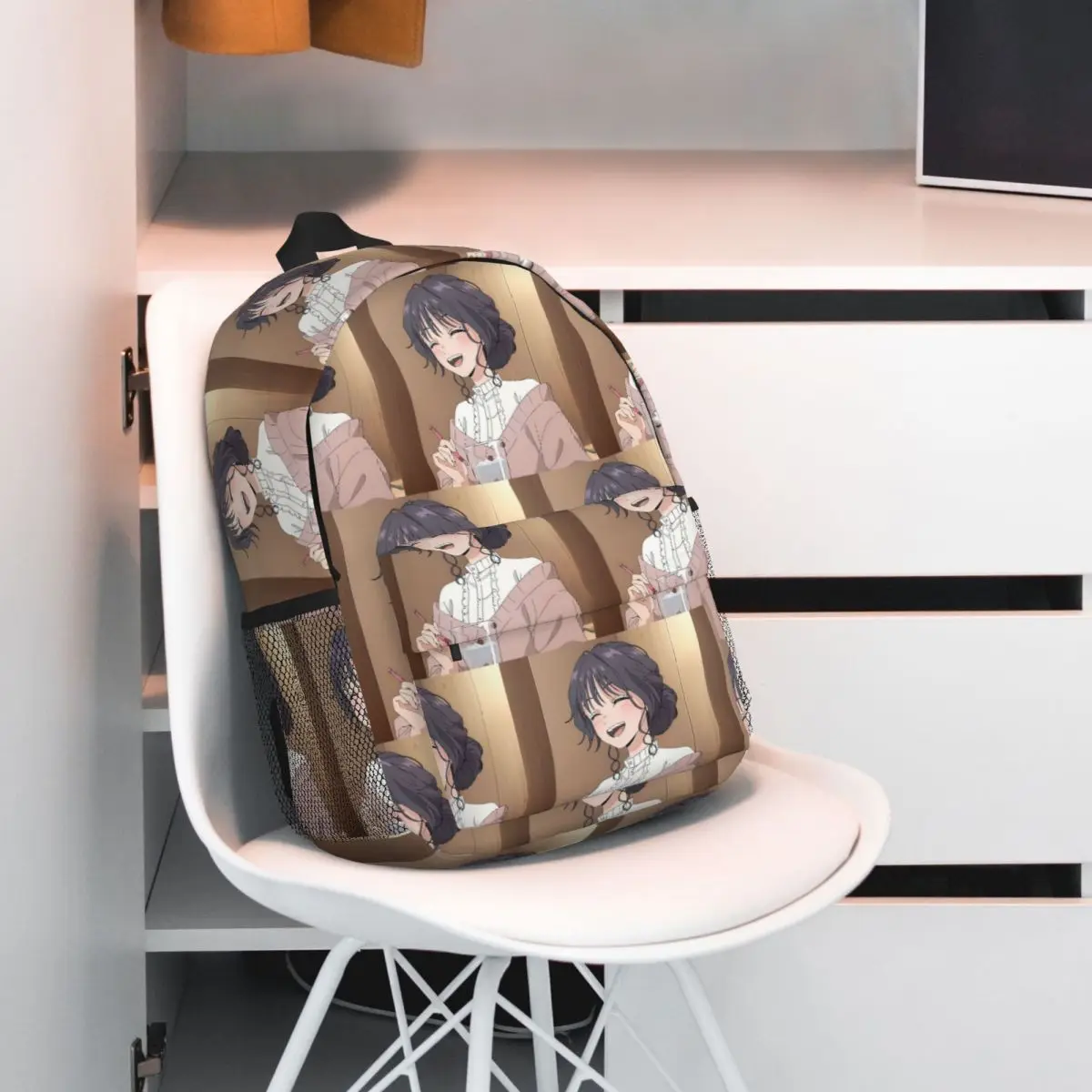 The Fragrant Flower Blooms With Dignity Anime Backpack Hot Sale Daypack Large Capacity Boy Girl BookBag Shoulder Bags School Bag