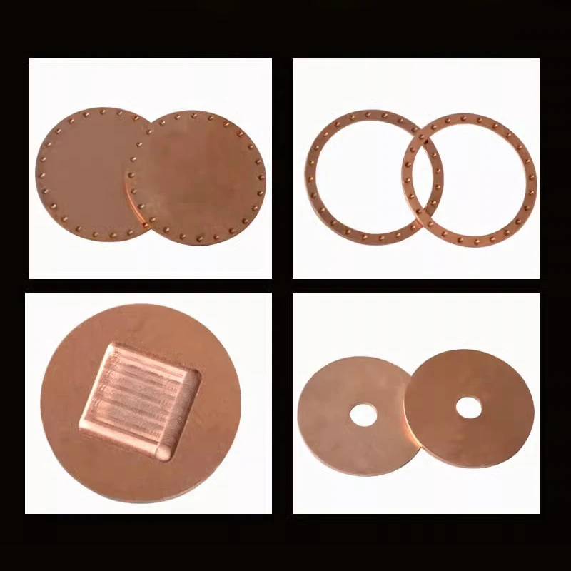 1/2/3/5/Pcs Dia 50/100/150/200mm Copper Disc Pure Copper Round Plate Circular Sheet Thickness 0.8mm 1mm 1.5mm 2mm 2.5mm 3mm