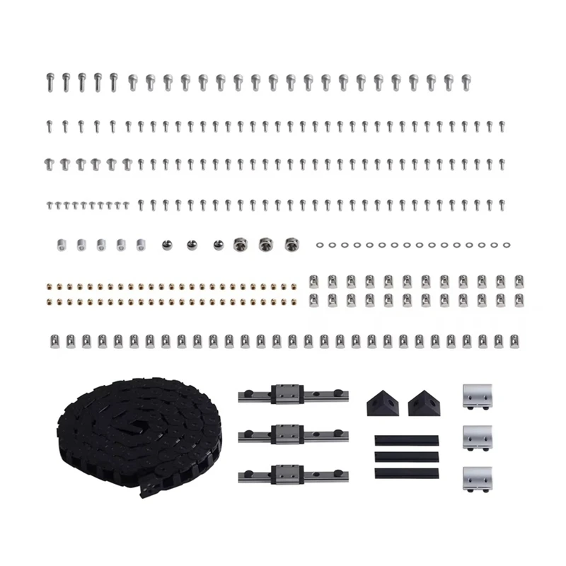 Kit de hardware de conversión de 3 puntos Zero G Pro para 5 Pro con cadenas y rieles de alta calidad Piezas de impresora 3D-A07G