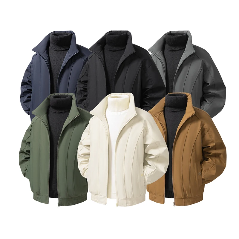 

Высококачественные, модные, классные, универсальные, модные и повседневные однотонные куртки на хлопковой подкладке для мужчин и женщин.